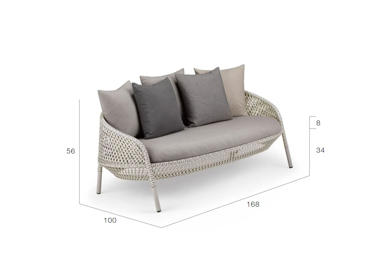 Dedon Ahnda Sofa 2 Seater
