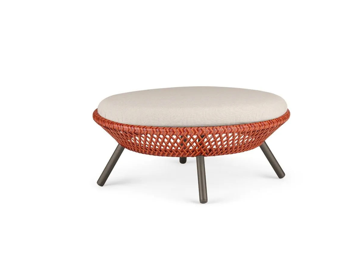 Dedon Ahnda Footstool Coffee Table