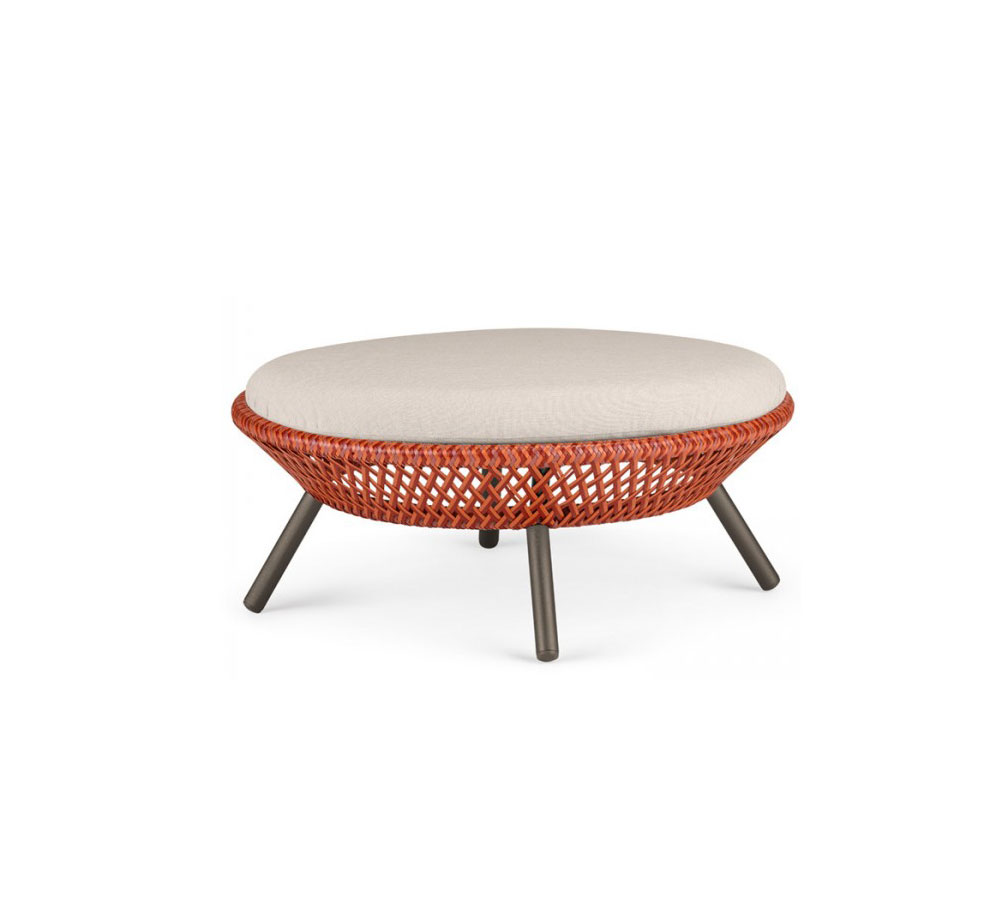 Dedon Ahnda Footstool Coffee Table