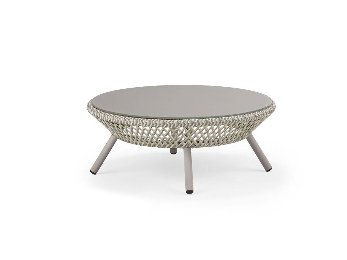 Dedon Ahnda Footstool Coffee Table