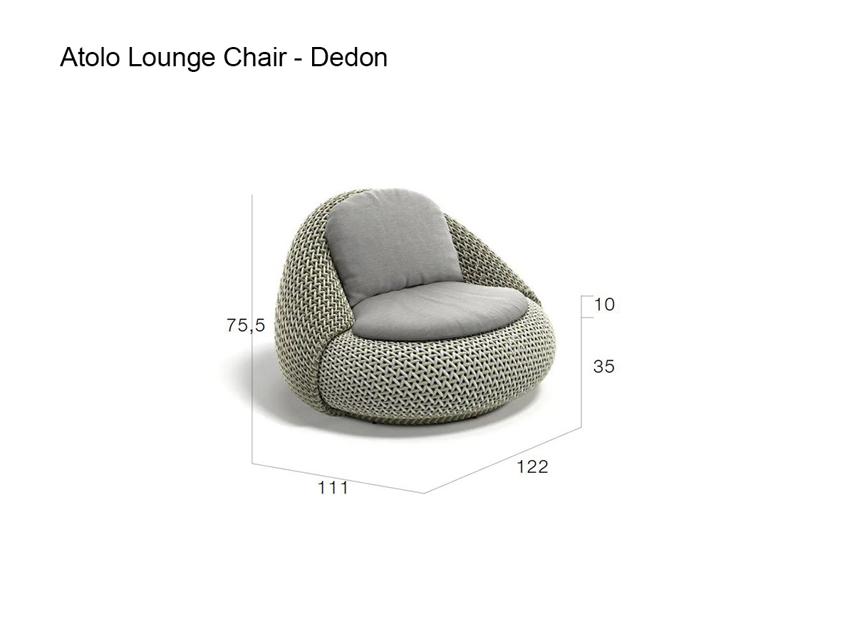 Dedon Atolo Lounge Chair