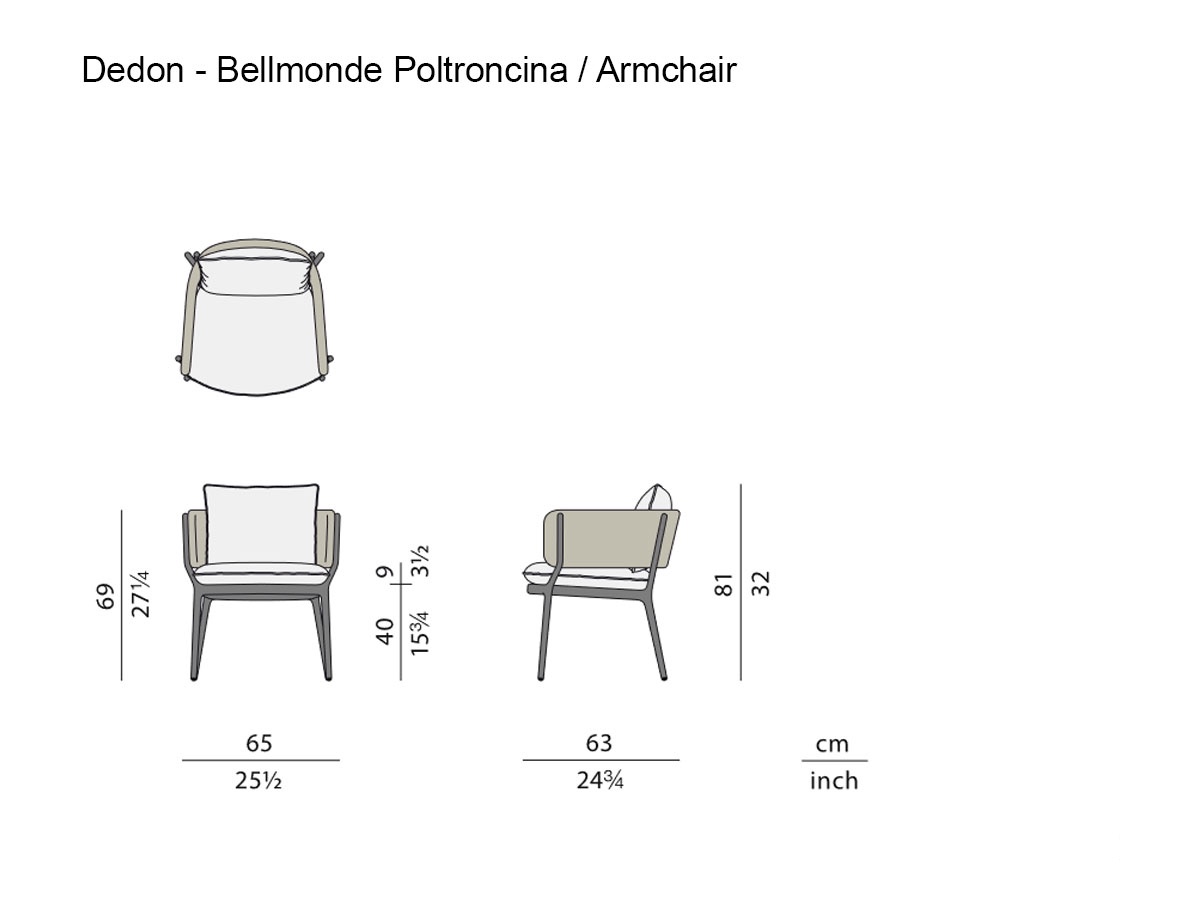 Dedon Bellmonde Armchair