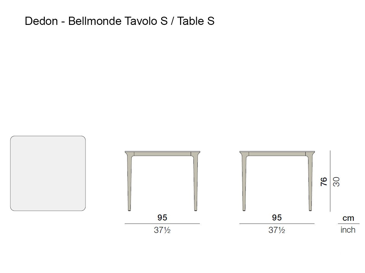 Dedon Bellmonde Table