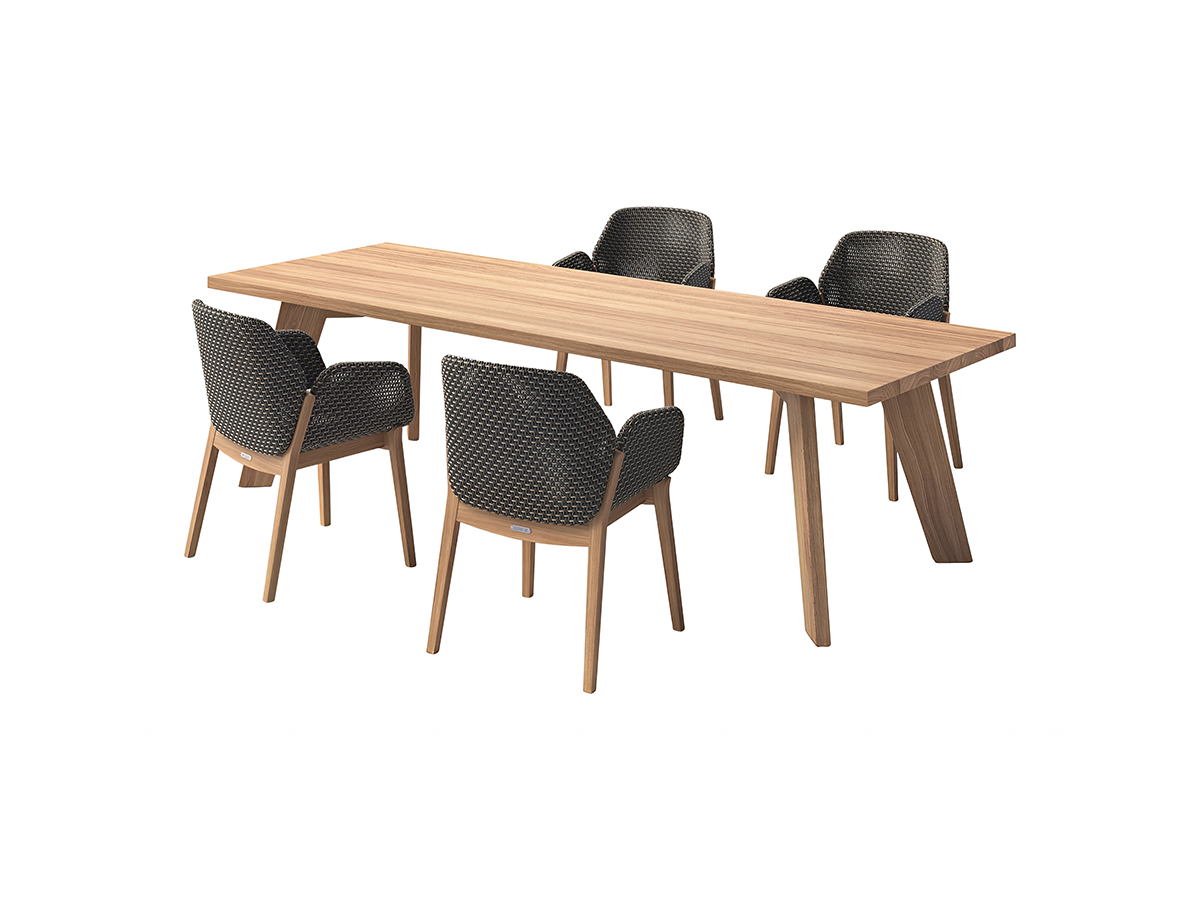 Dedon Caladio Chair With Armrests