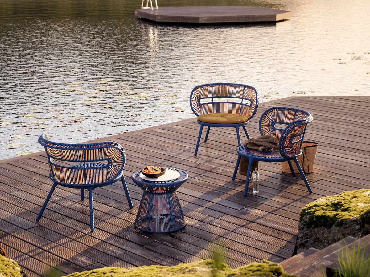 Dedon Cirql Nu Armchair Central Base
