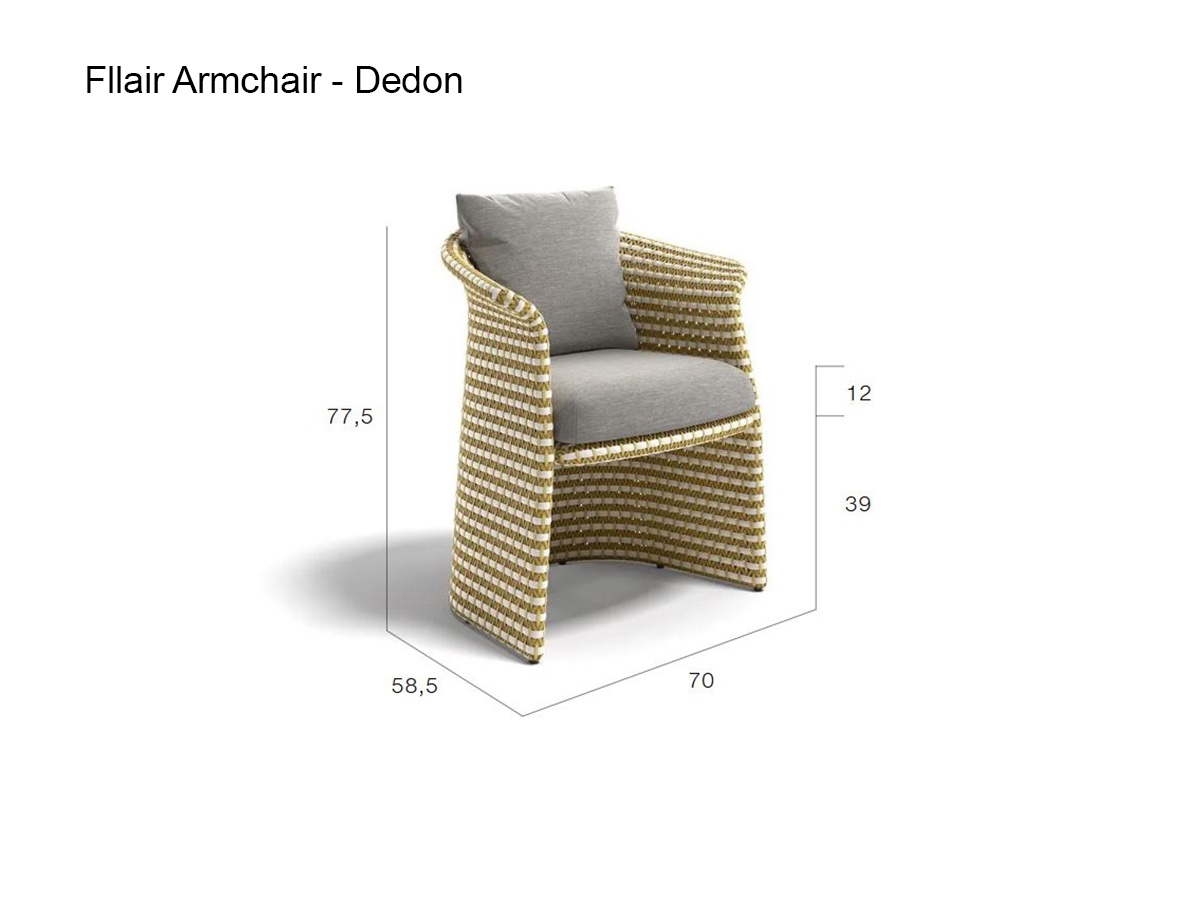 Dedon Fllair Dining Chair