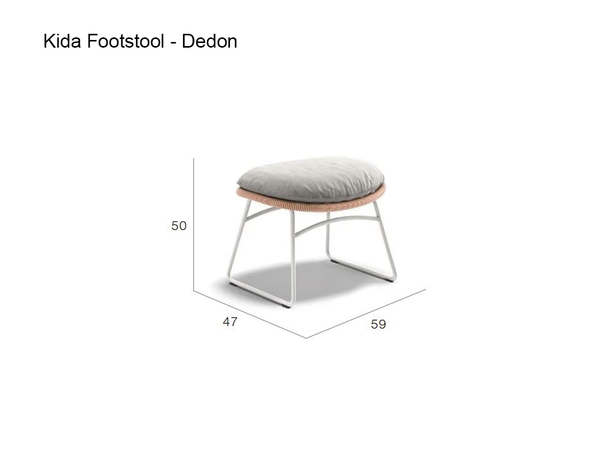 Dedon Kida Footstool