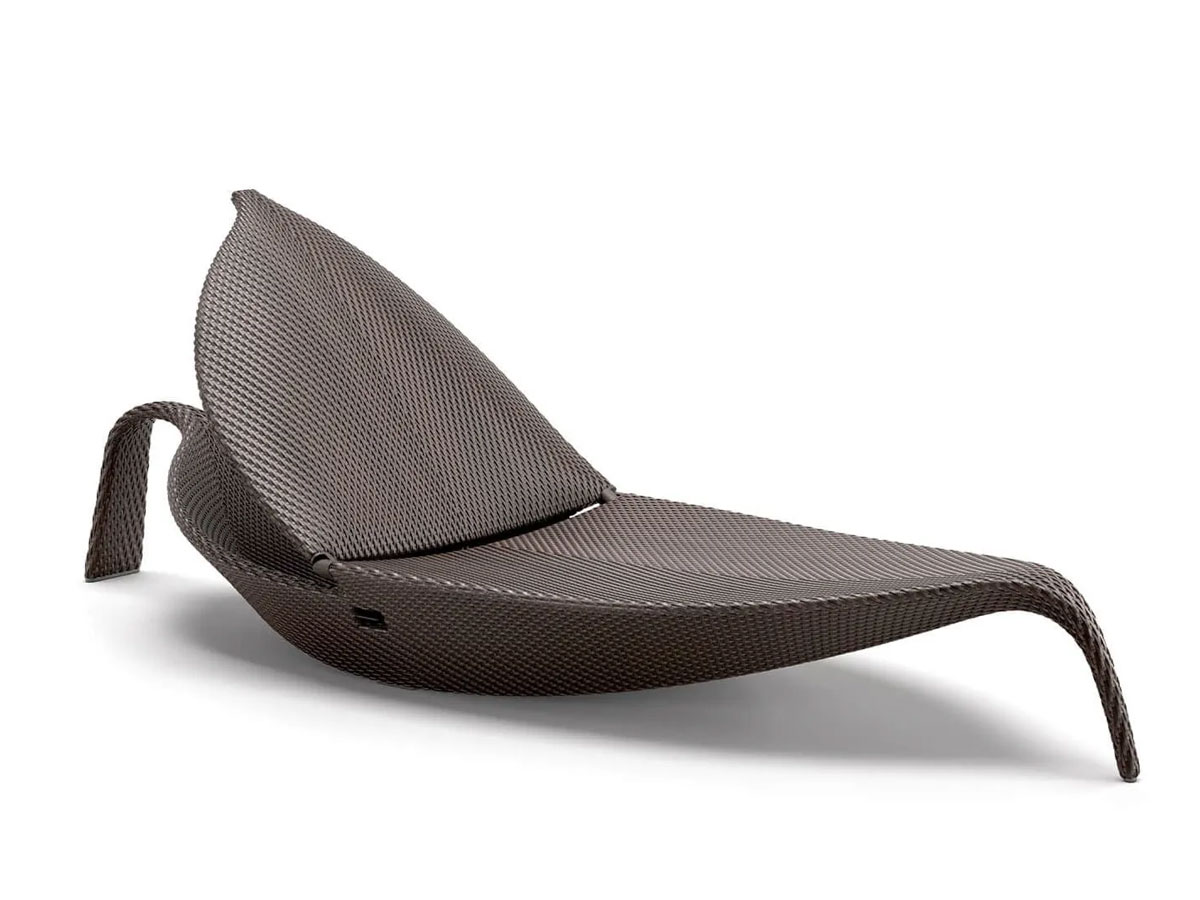 Лежак Dedon Leaf, газовый