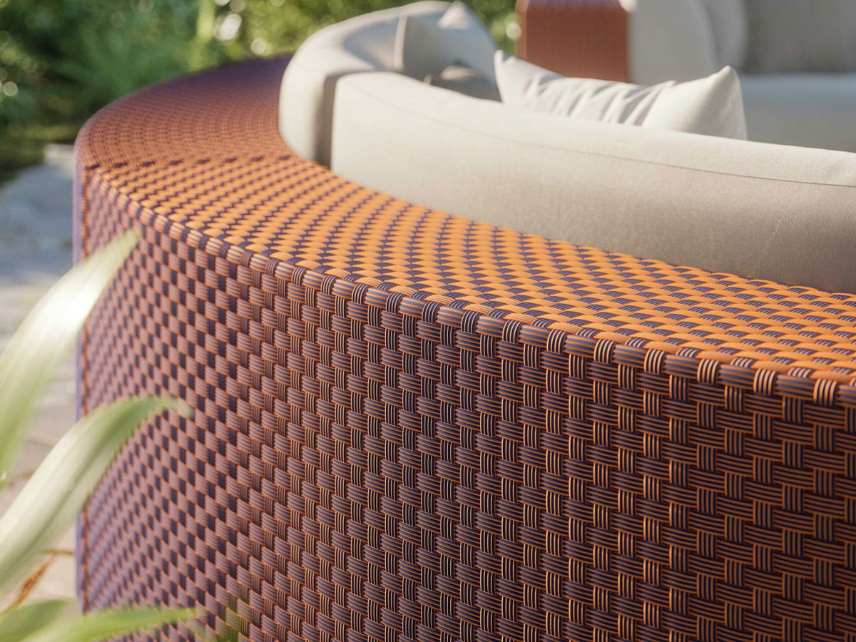 Dedon Lounge Mystique Bluo Modular Sofa