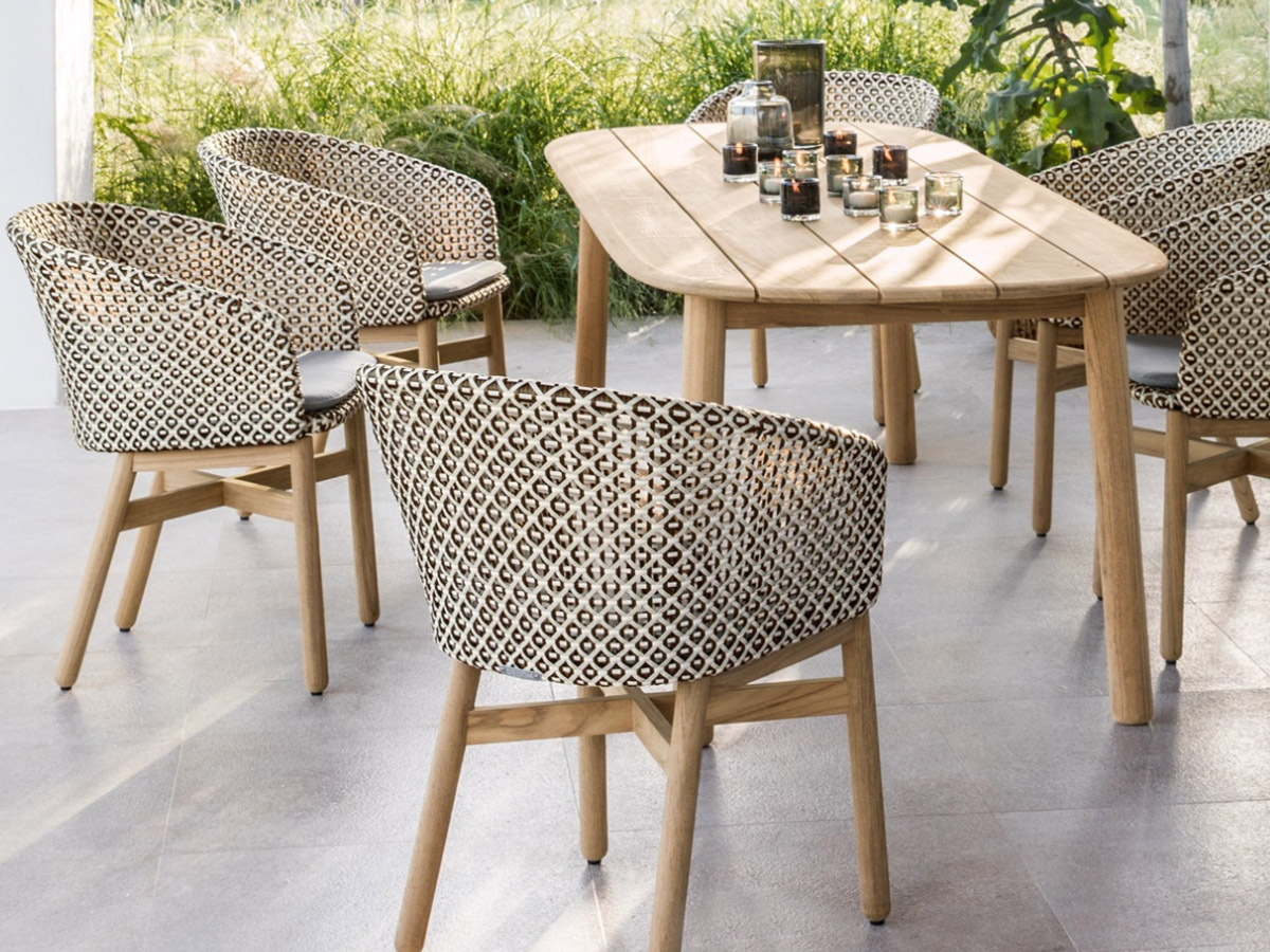 Dedon Mbrace Alu Dining Chair