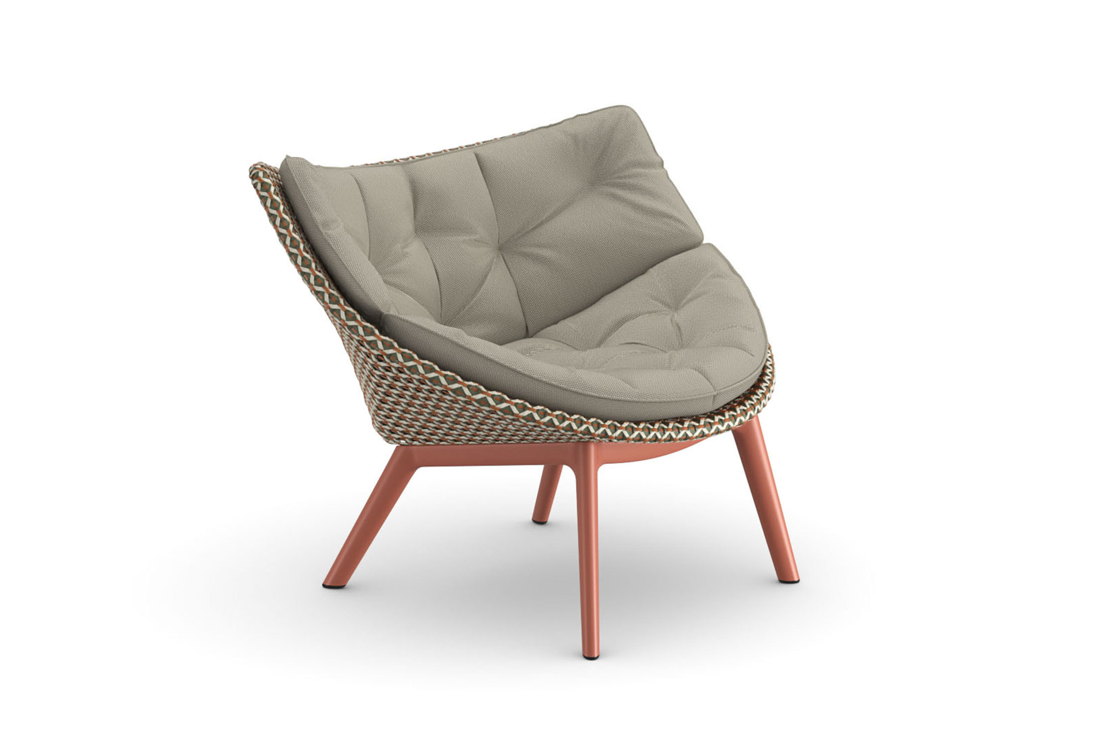 Dedon Mbrace Alu Lounge Chair