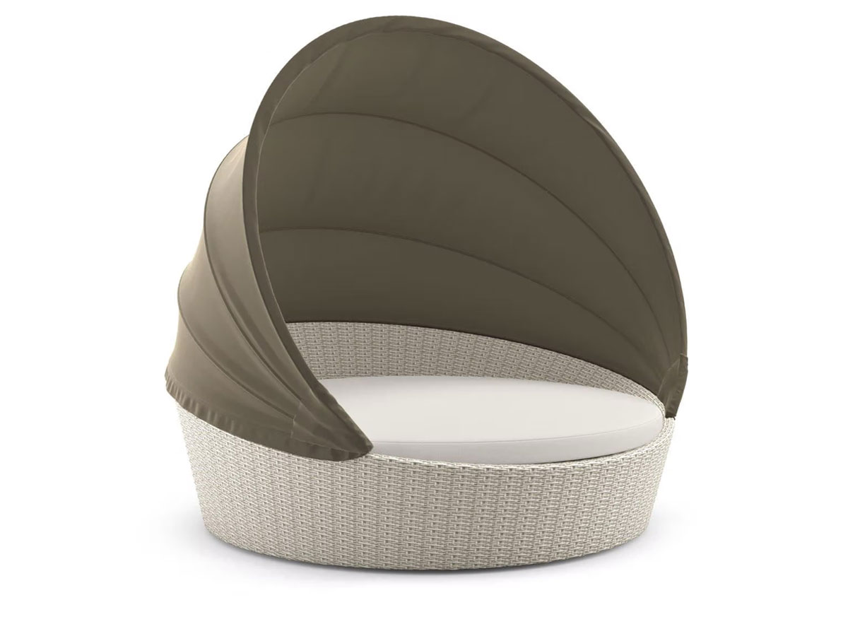 Dedon Orbit Xxl Loveseat With Canopy