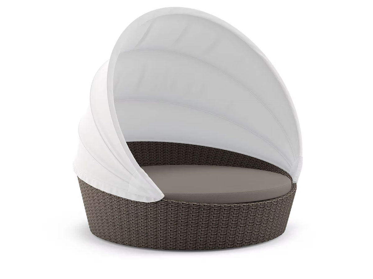 Dedon Orbit Xxl Loveseat With Canopy