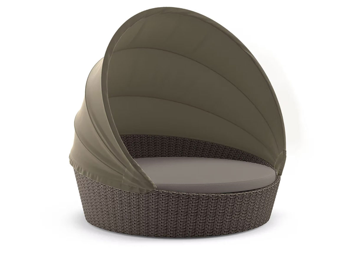 Dedon Orbit Xxl Loveseat With Canopy
