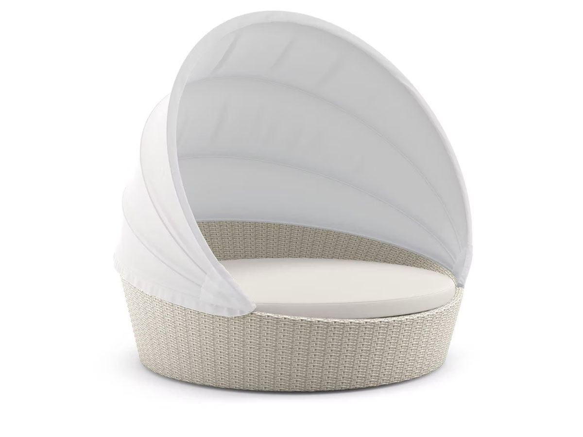 Dedon Orbit Xxl Loveseat With Canopy