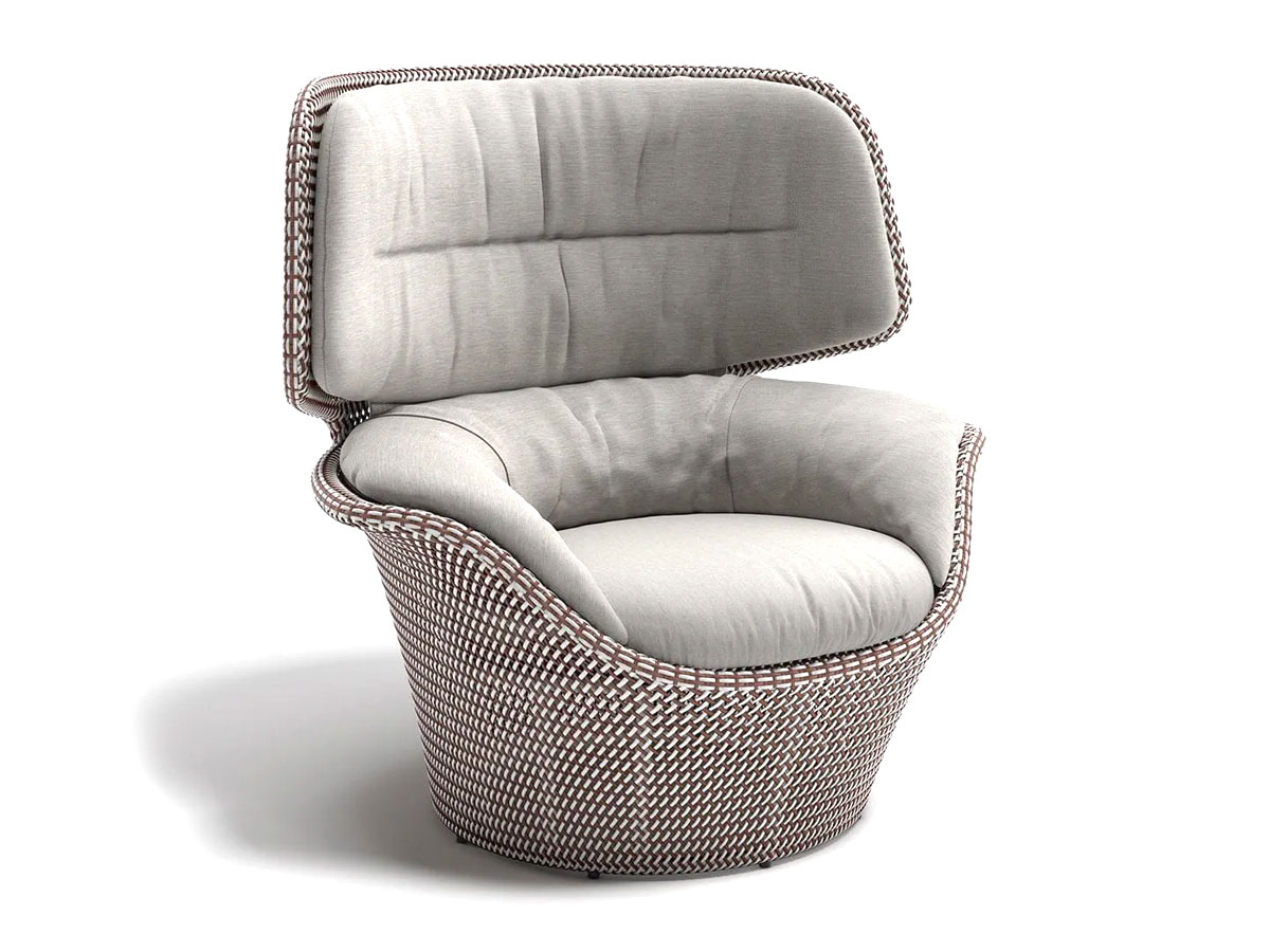 Dedon Seashell Grand Wing Chair