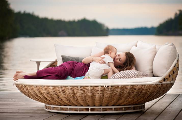 Dedon Swingrest Standing Lounger
