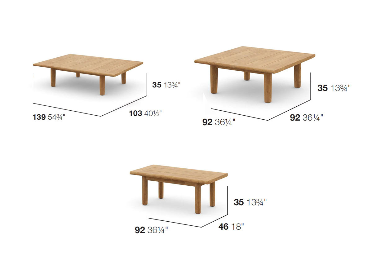 Dedon Tibbo Coffee Table