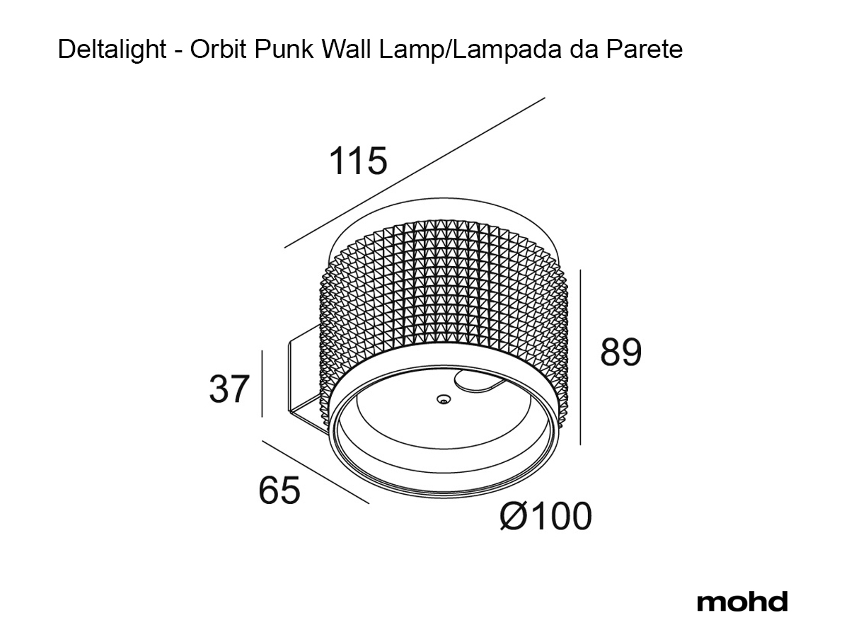 Бра Delta Light Orbit Punk 927 Dim 8