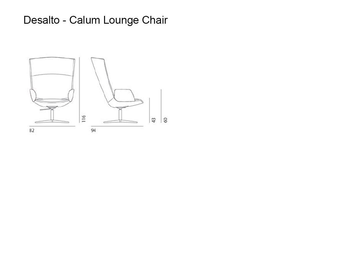 Desalto Calum Lounge Relax 750