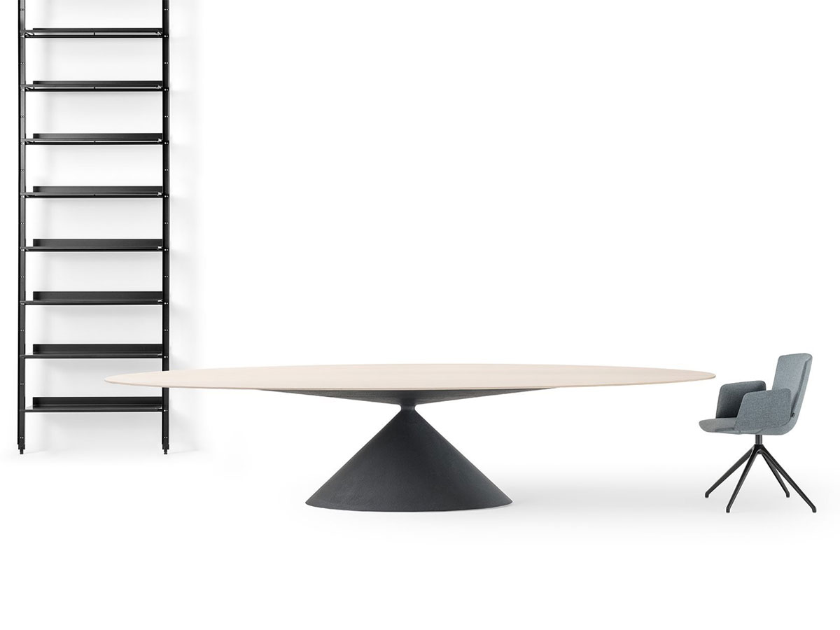 Desalto Maxi Clay Table Indoor Ash Top