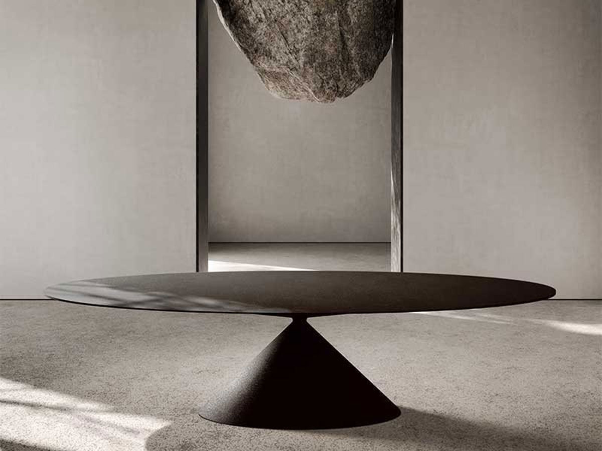Desalto Maxi Clay Table Indoor Ceramic Top
