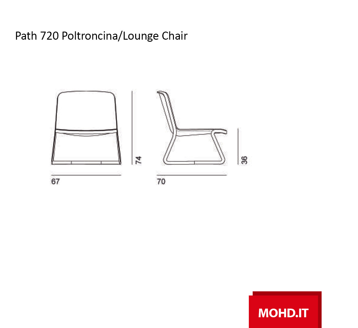 Desalto Path Lounge Chair