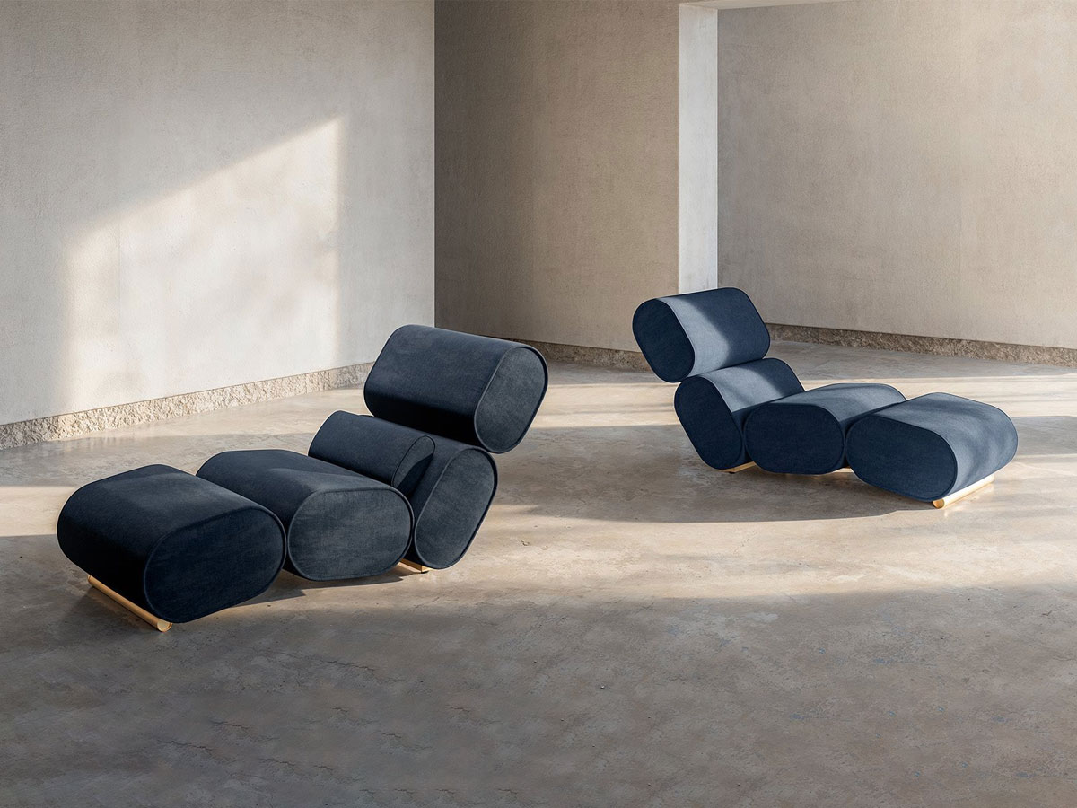 Desalto Roller Chaise Longue