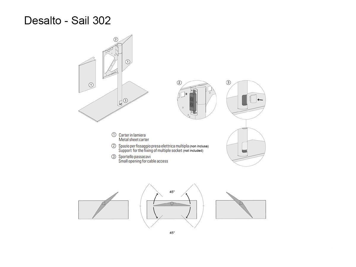 Desalto Sail 302 System Tv