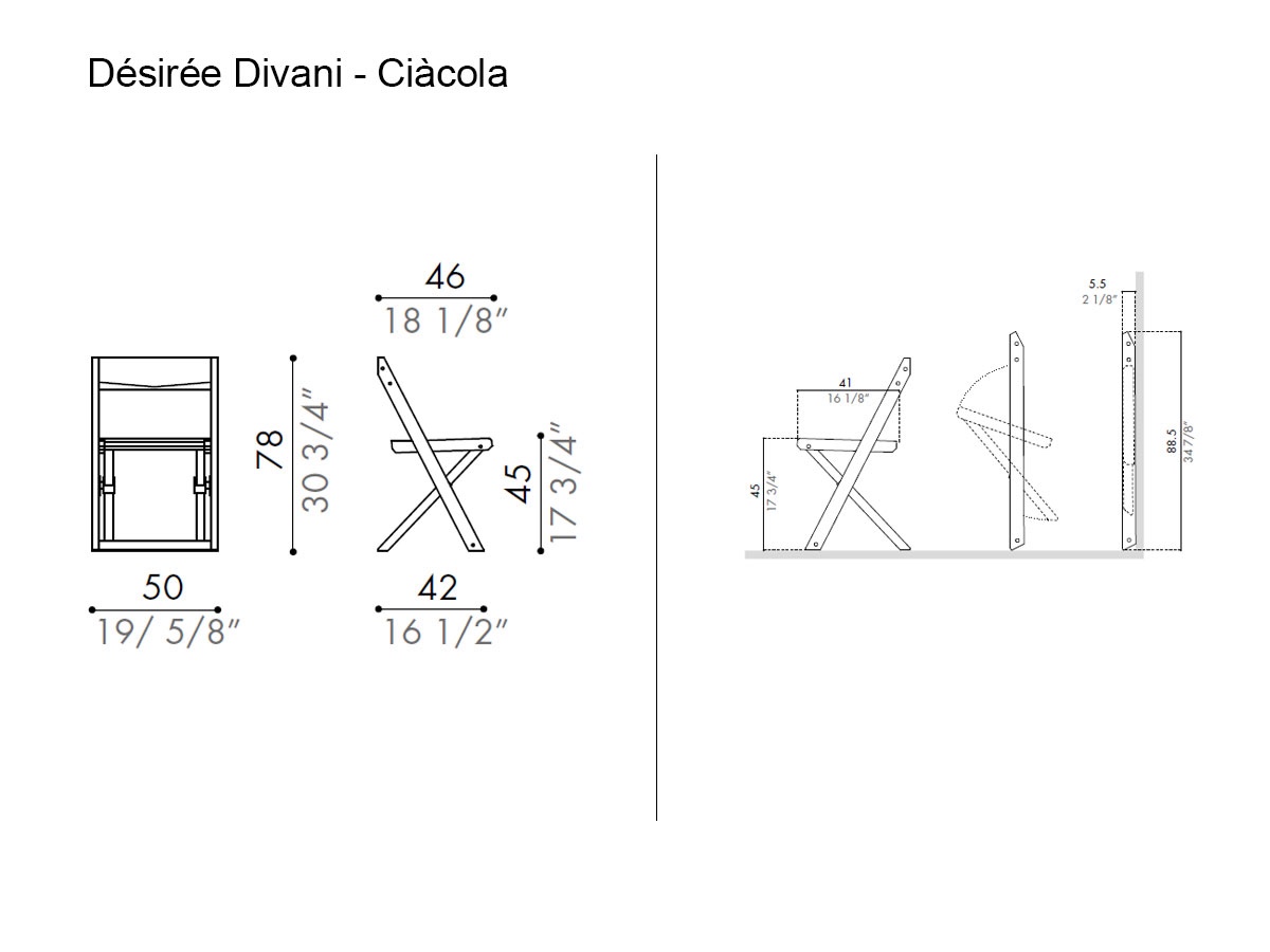 Désirée Divani Ciacola Chair