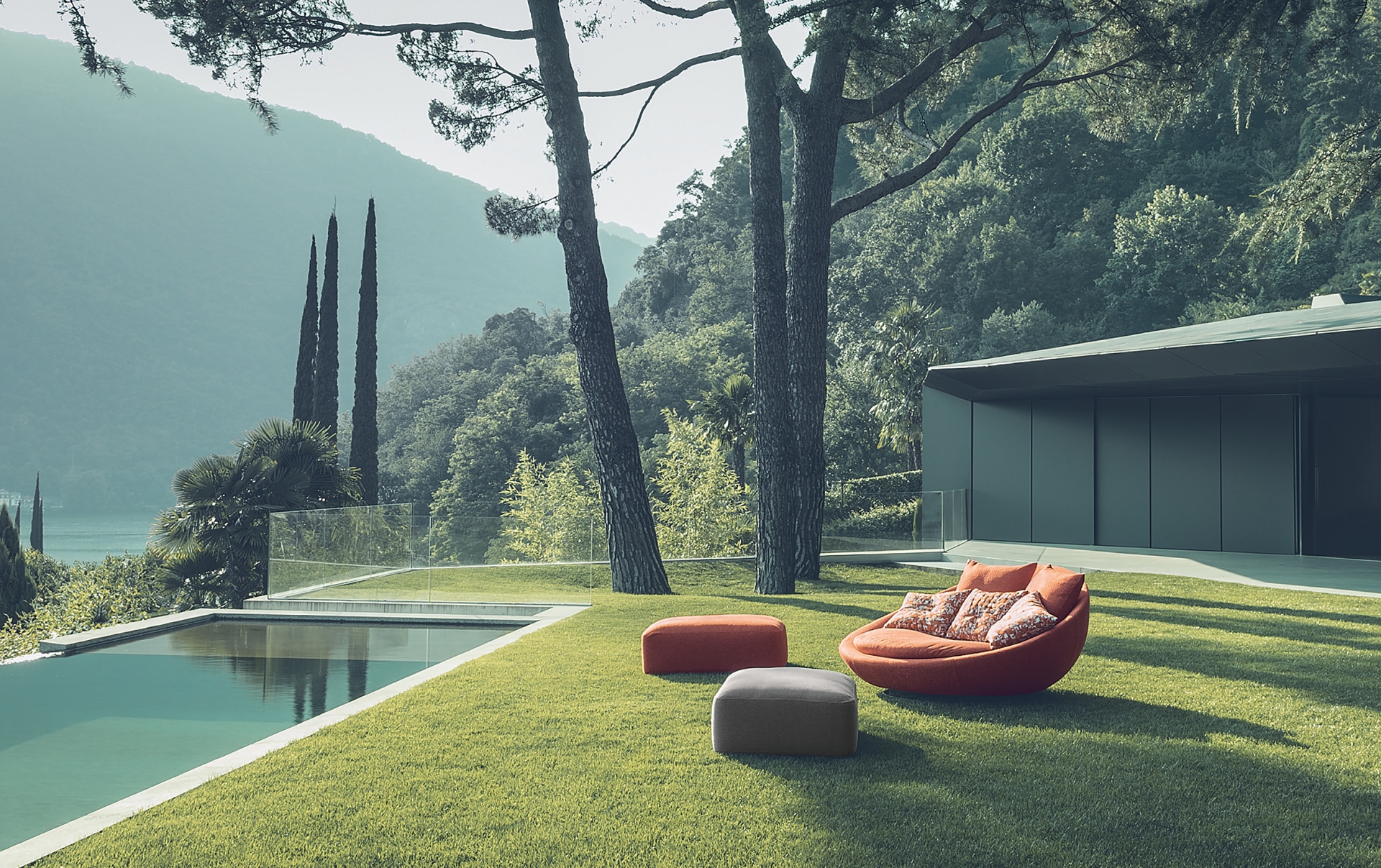 Désirée Divani Lacoon Island Outdoor Sofa Composition L1