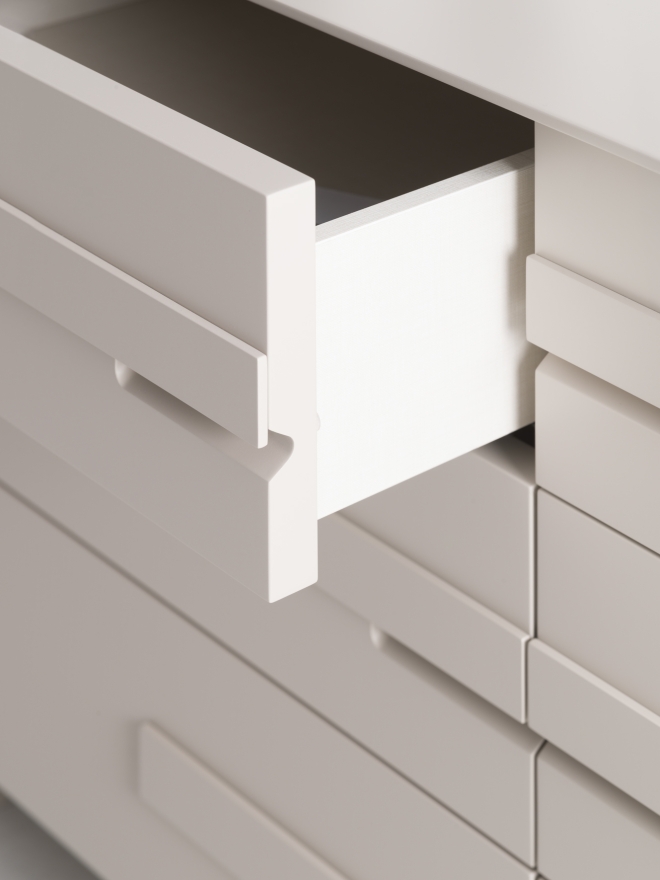 Désirée Divani Silenzio Chest Of Drawers L 170 Cm
