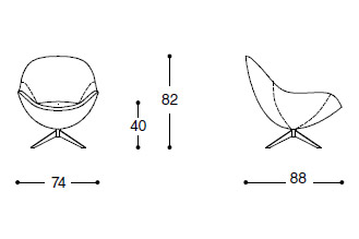 Désirée Divani Soor Armchair