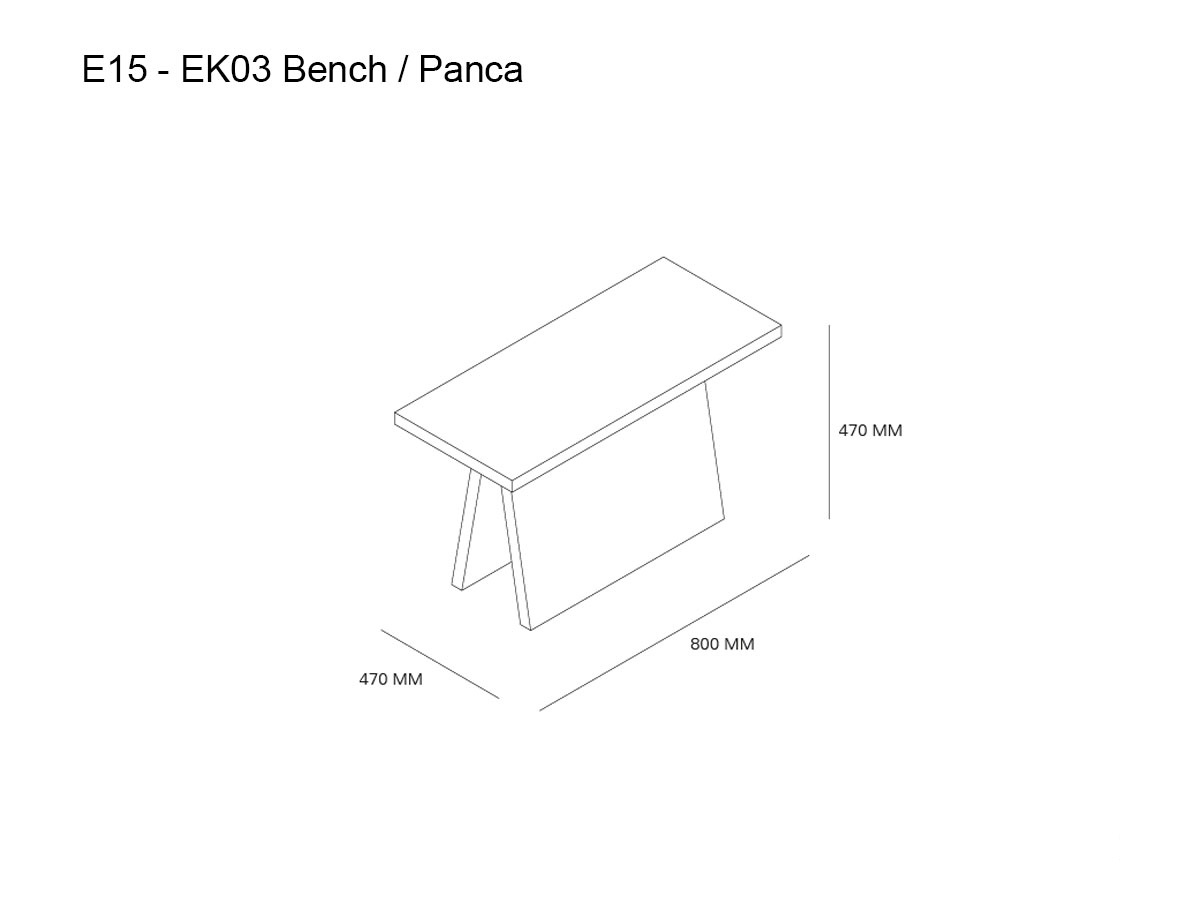 E15 Ek03 Bench