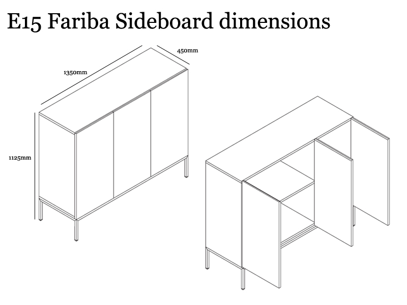 E15 Fariba Sideboard