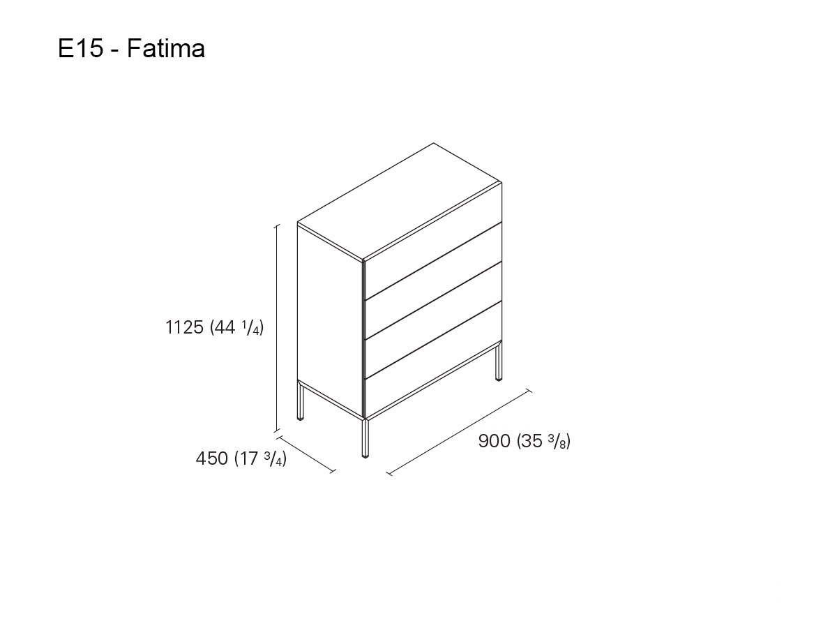 E15 Fatima Dresser
