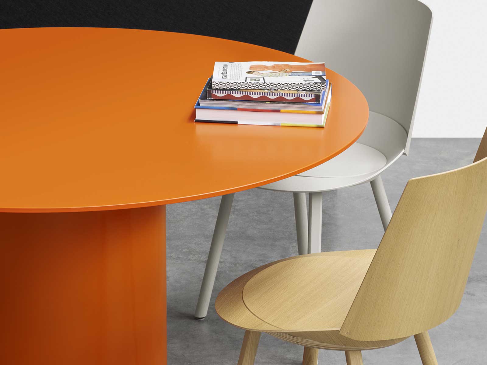 E15 Hiroki Metal Dining Table