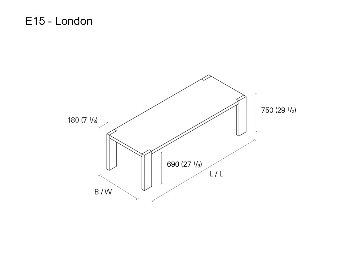 E15 London Table