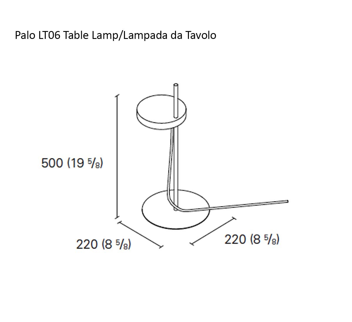 E15 Palo Lt06 Table Lamp