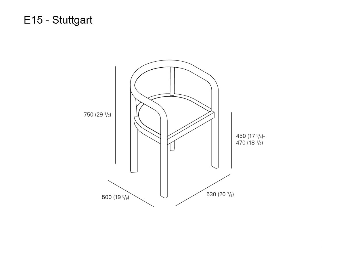E15 Stuttgart Chair