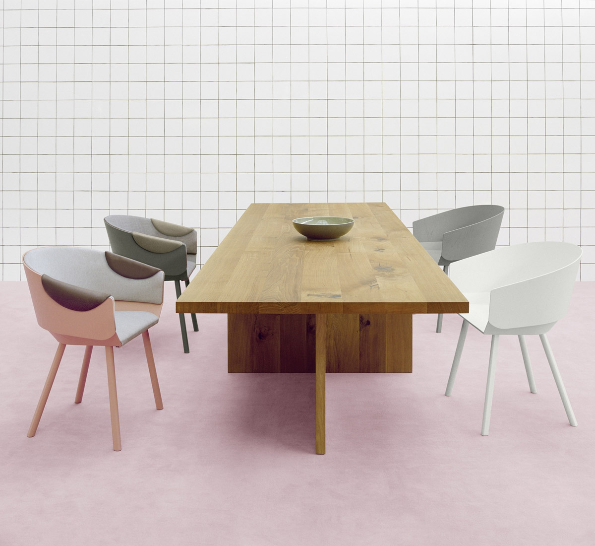 E15 Ta18 Zehn Table In Oak