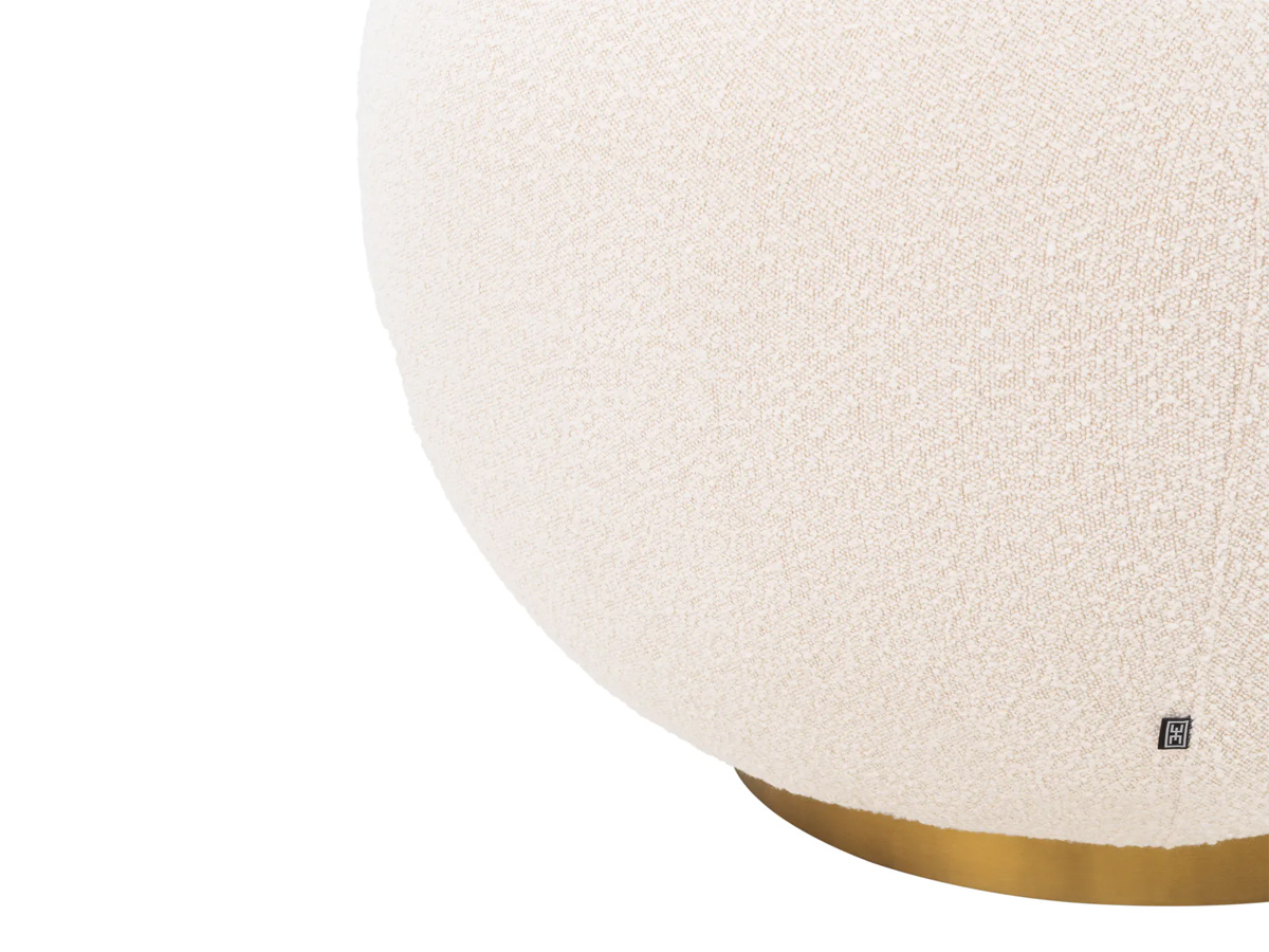Eichholtz Bollinger Swivel Armchair Boucle Cream
