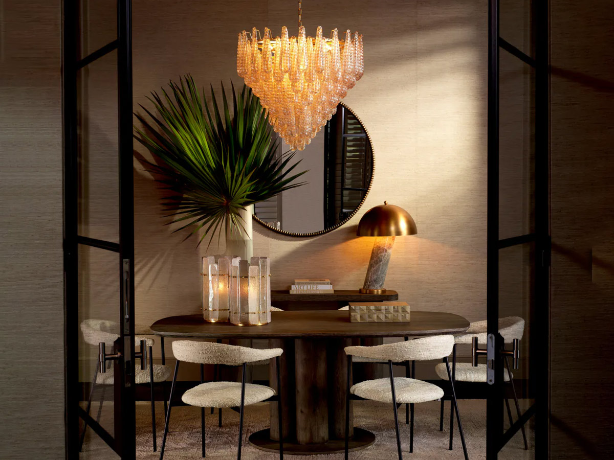 Eichholtz Chandelier Chaves L Suspension Lamp