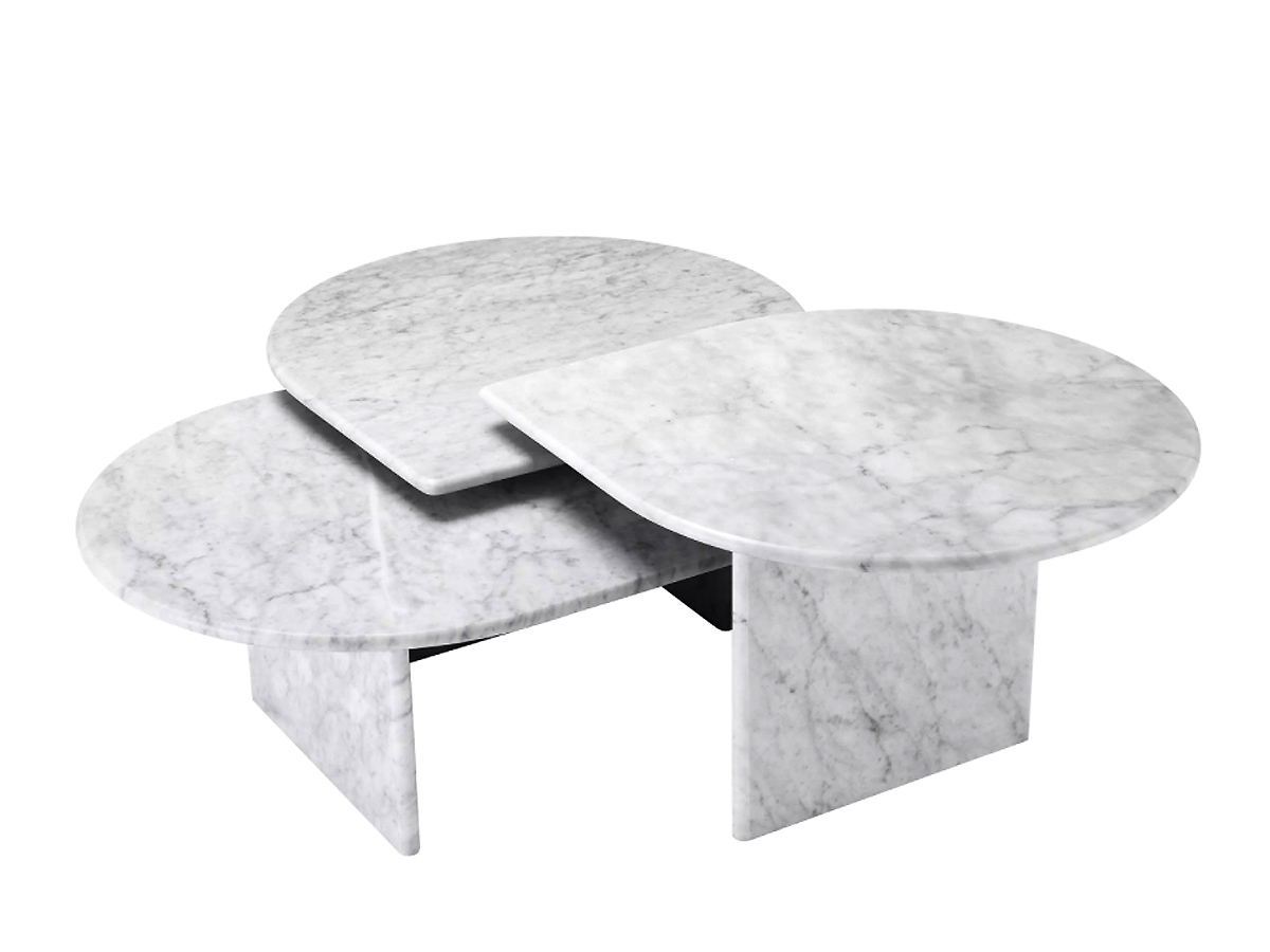 Eichholtz Naples Coffee Table Set Of 3 White