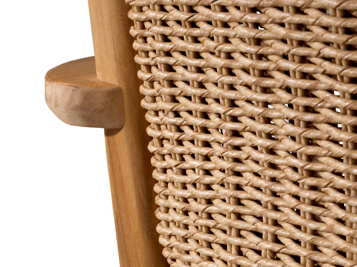 Eichholtz Pivetti Outdoor Chair 117430 Natural Teak