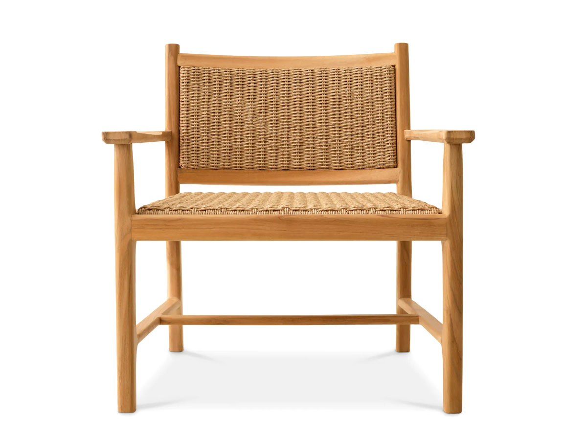 Eichholtz Pivetti Outdoor Chair 117430 Natural Teak