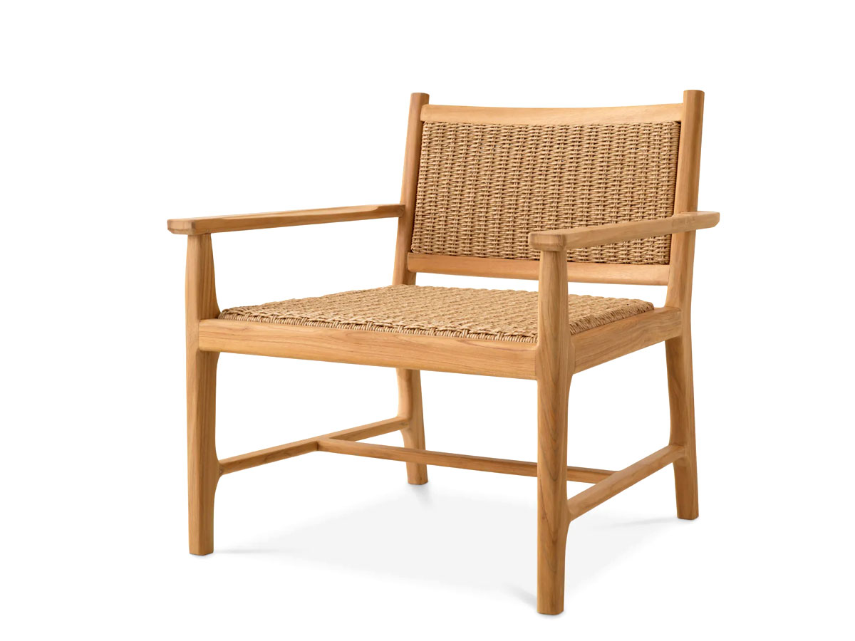 Eichholtz Pivetti Outdoor Chair 117430 Natural Teak