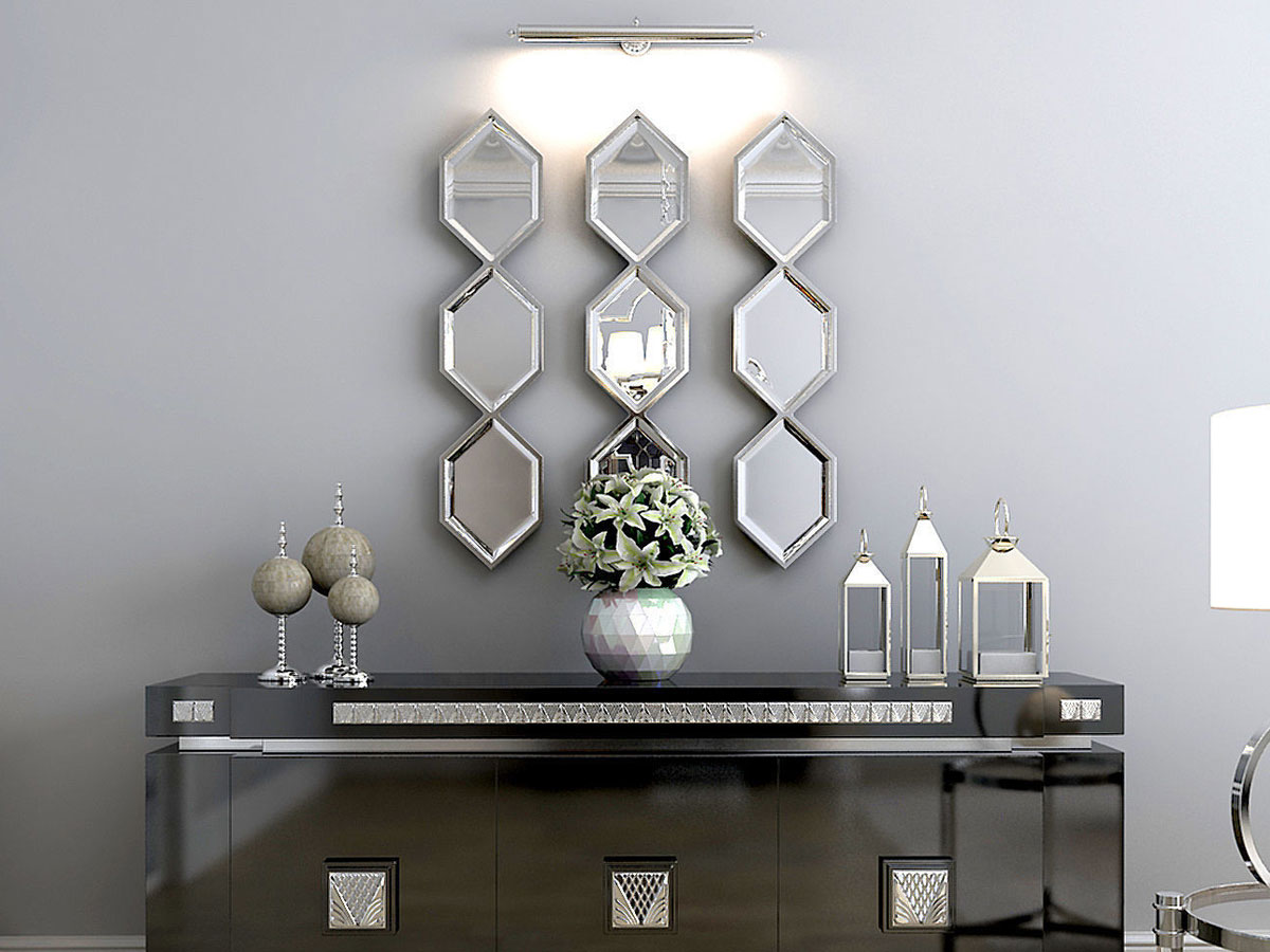 Eichholtz Saronno Wall Mirror Nickel