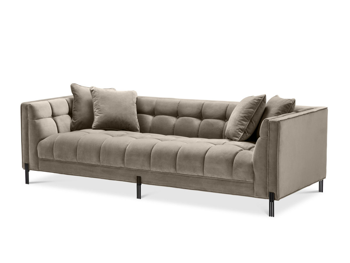 Eichholtz Sienna Sofa Savona Greige Velvet