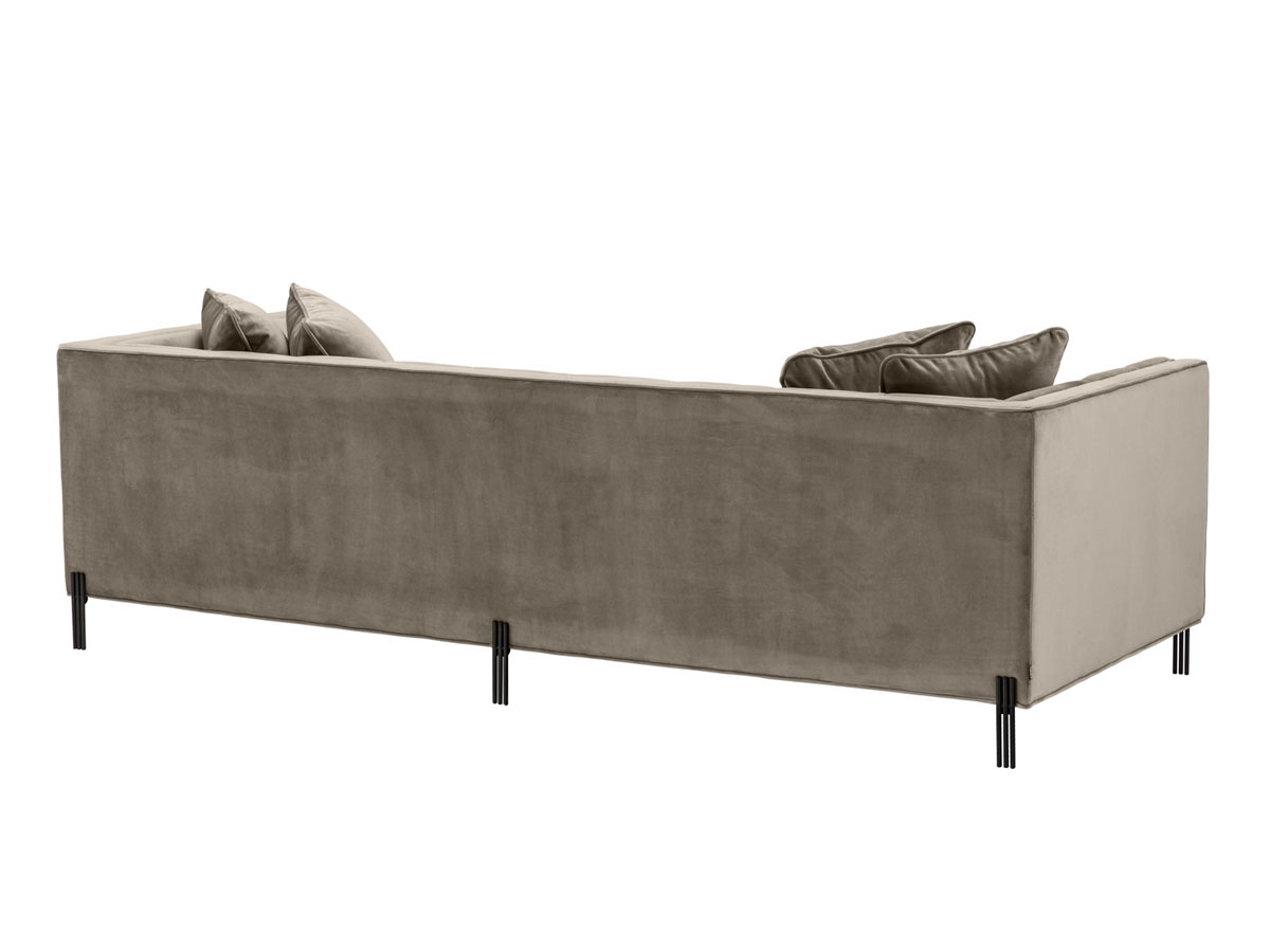Eichholtz Sienna Sofa Savona Greige Velvet